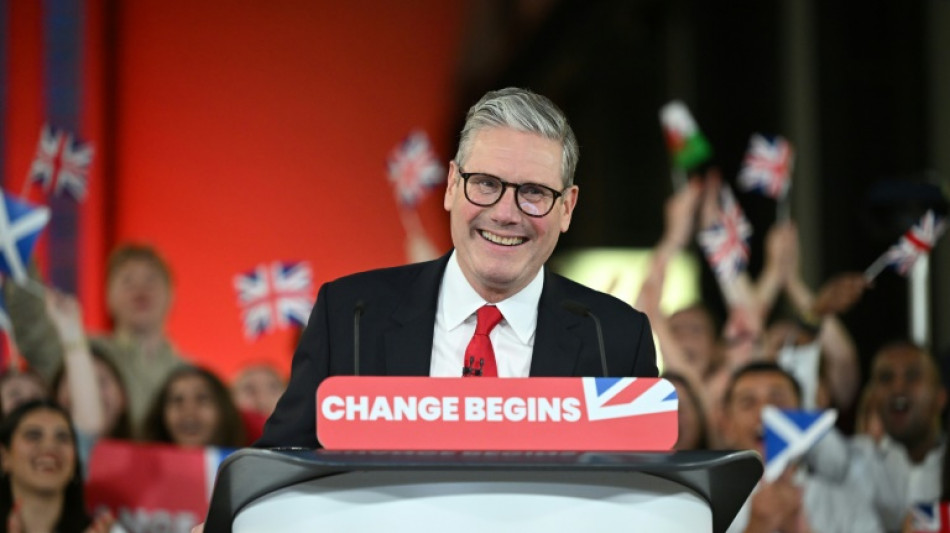 Nuevo primer ministro brit&aacute;nico laborista promete "reconstruir" el Reino Unido