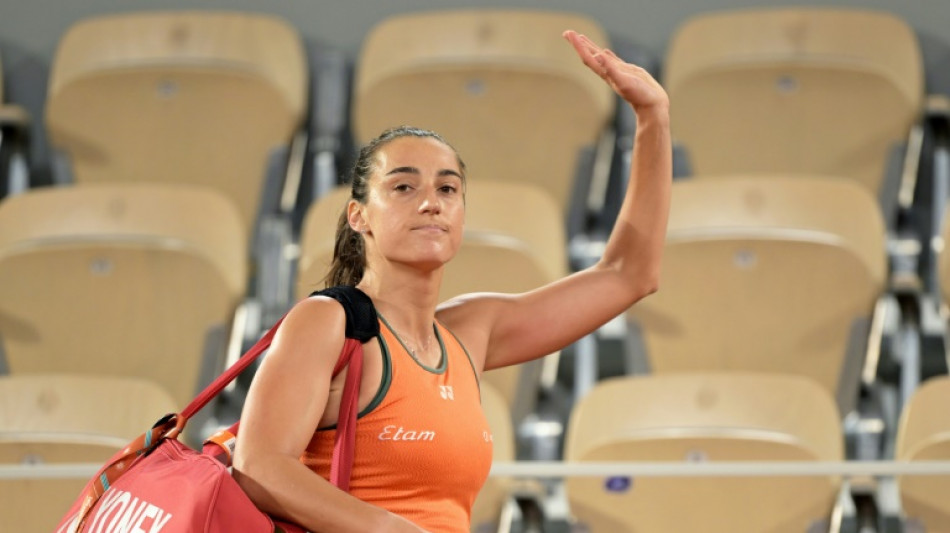 Roland-Garros: la N.1 fran&ccedil;aise Caroline Garcia prend la porte d&egrave;s le 2e tour