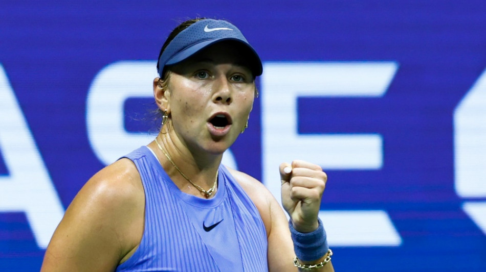 US Open: Anisimova fordert Sabalenka im Finale