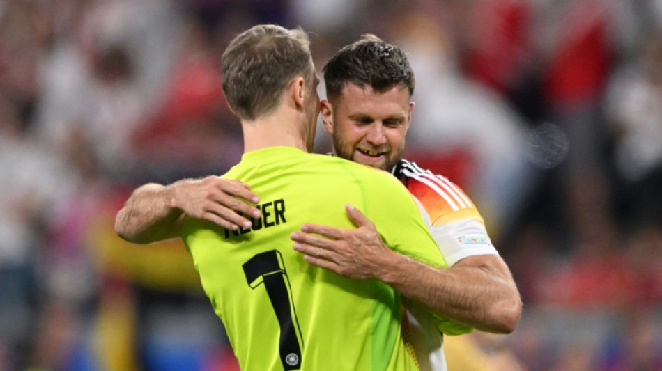 Euro-2024: l'Allemagne sauve sa premi&egrave;re place d'un rien face &agrave; la Suisse