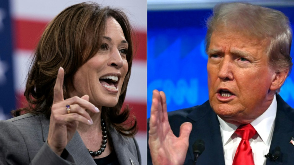 Harris et Trump maintenant lanc&eacute;s dans le sprint final