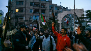 S&iacute;rios comemoram a queda do governo de Bashar al Assad