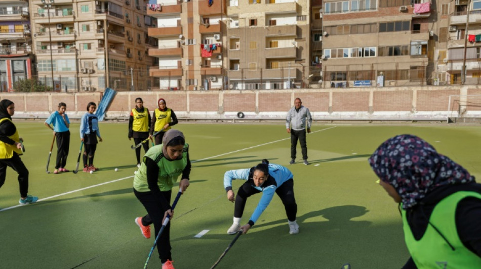 En Egypte, une &eacute;quipe f&eacute;minine de hockey sur gazon explose tous les records 
