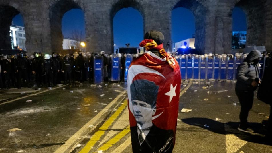 T&uuml;rkei: Mehr als 340 Festnahmen bei Demonstrationen f&uuml;r Erdogan-Rivalen Imamoglu