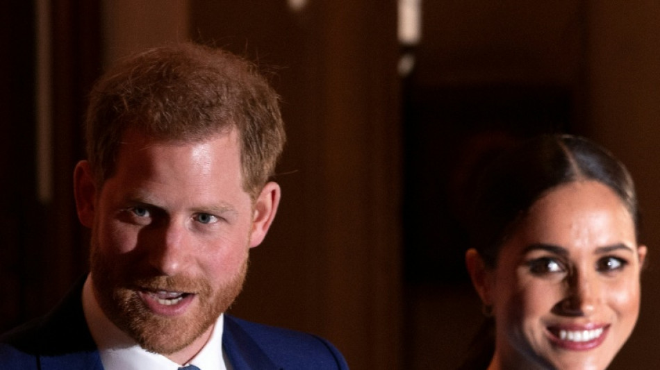 Le prince Harry et son &eacute;pouse Meghan de retour au Royaume-Uni 