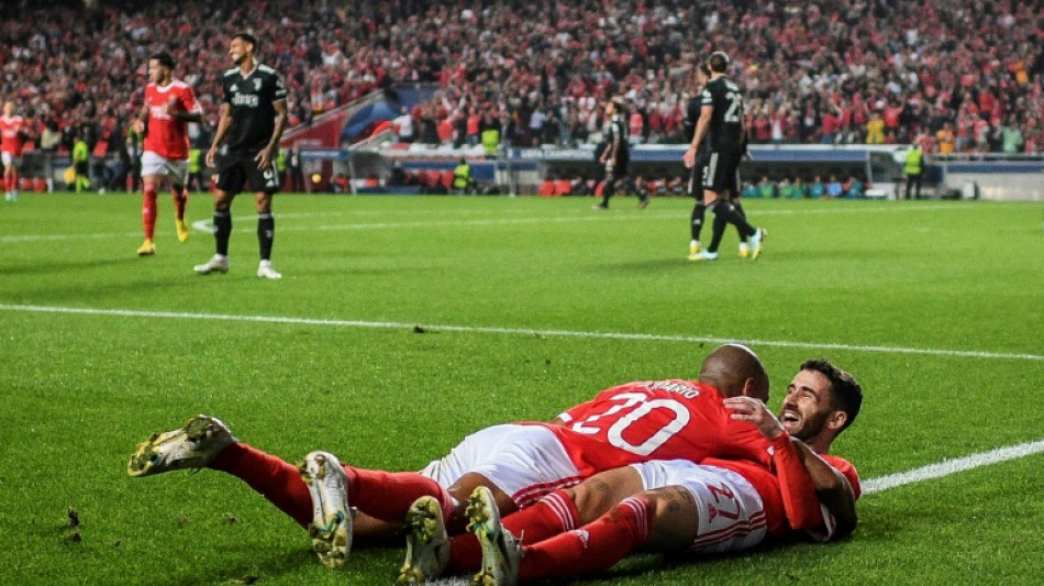 C1: Benfica domine la Juventus et file en huiti&egrave;mes 
