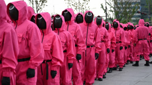 Fans celebrate 'Squid Game' finale with Seoul parade