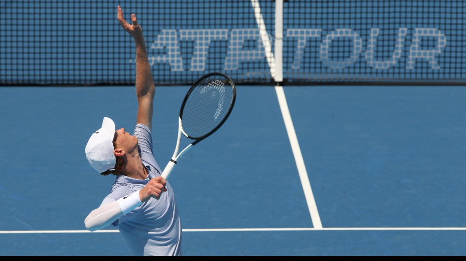 Tennis: Cincinnati, Sinner batte Diallo 6-2 7-6, va agli ottavi