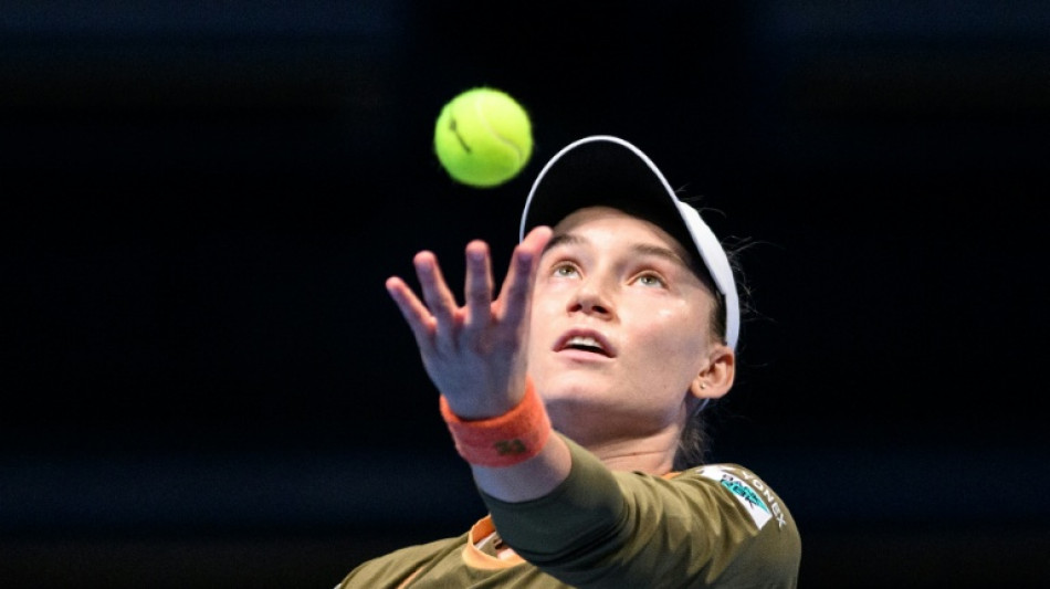 Tennis: Rybakina ateint les demies &agrave; Tokyo et se qualifie pour les Masters de fin d'ann&eacute;e