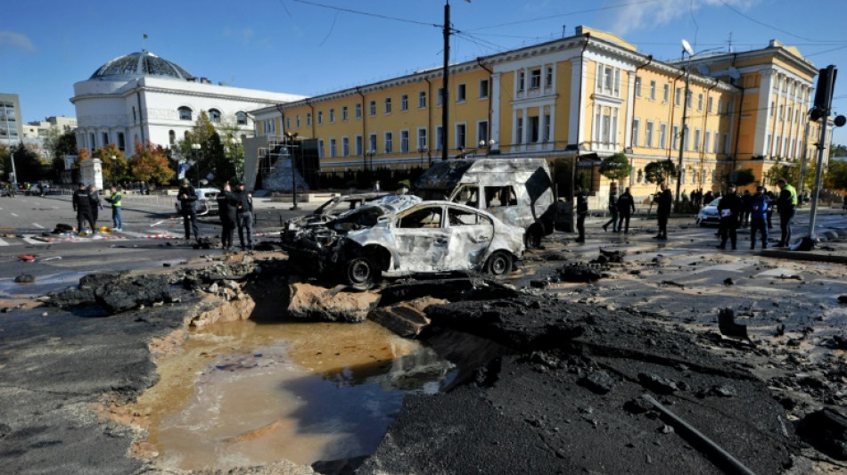Massive russische Vergeltungsangriffe auf Kiew und andere ukrainische St&auml;dte