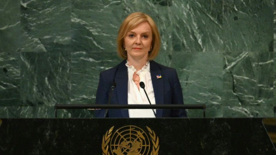 Truss gelobt bei UN-Rede Milit&auml;rhilfe f&uuml;r die Ukraine "solange wie n&ouml;tig"
