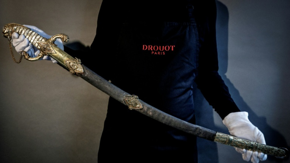 Napoleon's sword sold at auction for 4.7 mn euros