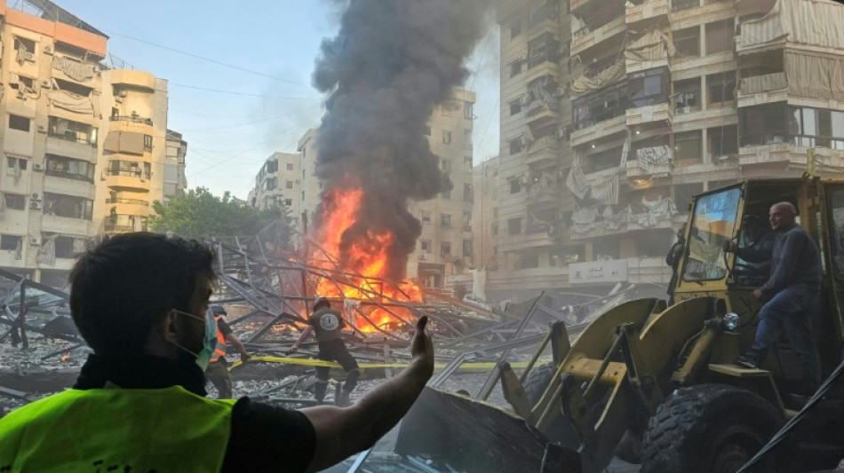 Israel strikes south Beirut, prompting Lebanese appeal to ceasefire guarantors