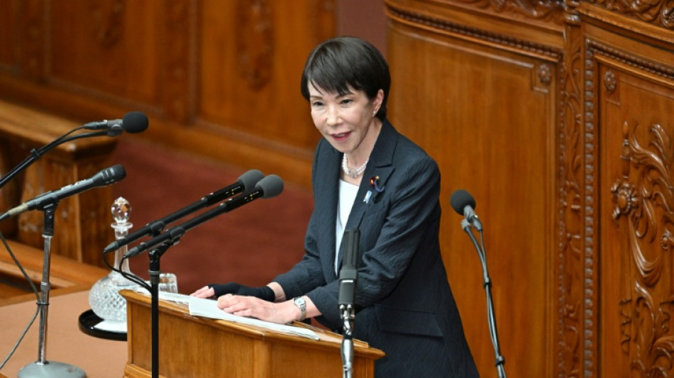 Regierungschefin Takaichi verspricht "starkes" Japan - Scharfe Kritik an China