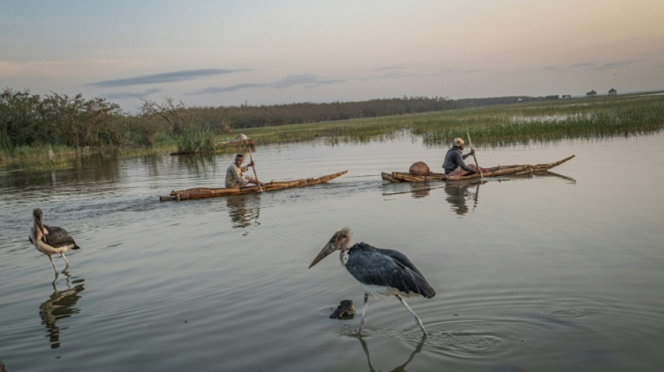 Ethiopia's vast lake being pumped dry