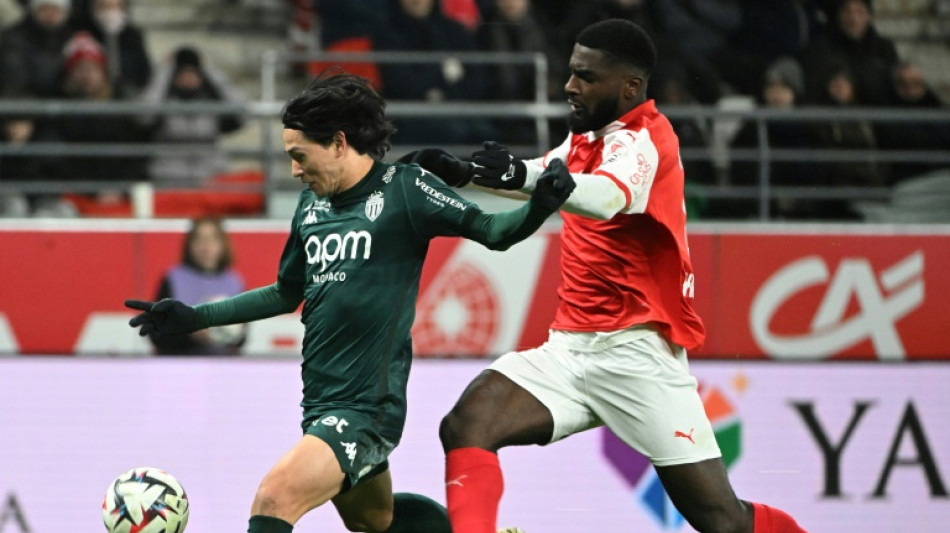 L1: frein&eacute; &agrave; Reims (0-0), Monaco manque l'occasion de doubler Marseille