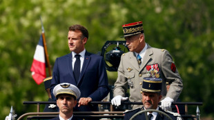 Milit&auml;rparade zum franz&ouml;sischen Nationalfeiertag beginnt in Paris 