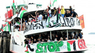 Thousands protest Israeli siege of Gaza near Venice Film Festival