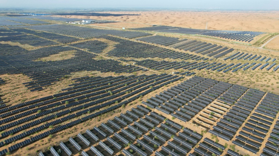 China cubre sus desiertos con paneles solares para alimentar su econom&iacute;a