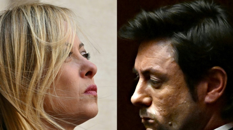 Italy's Meloni says leaving partner after sleazy remarks