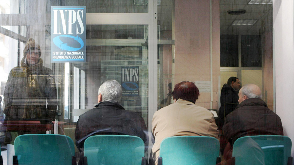 Inps, nei primi 9 mesi 628.712 nuove pensioni