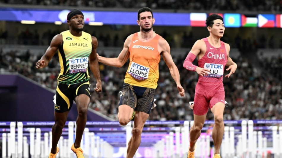 El español Llopis pasa a la final mundial de 110 m vallas, Holloway fuera