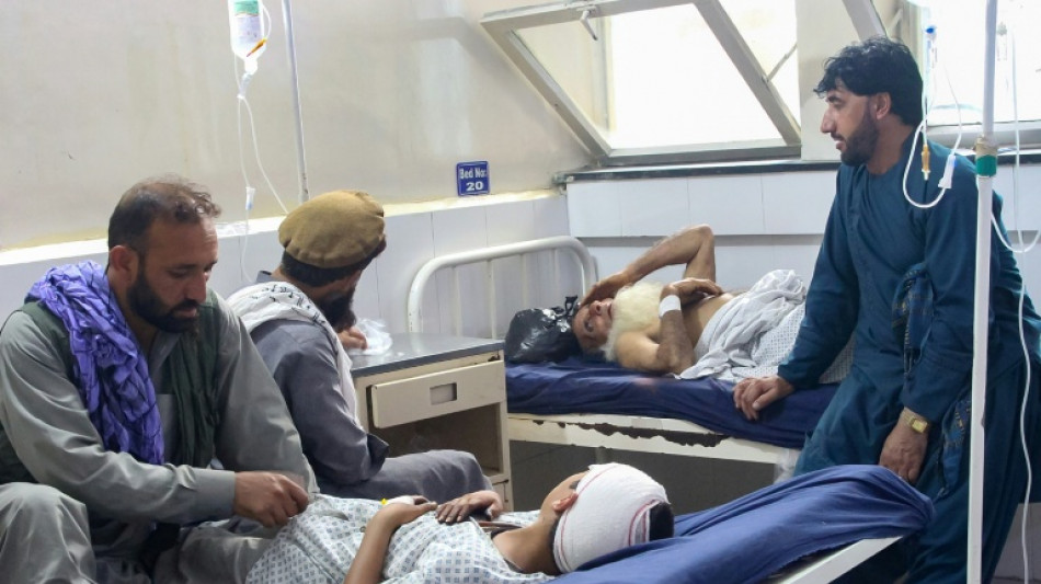 Plus de 600 morts et 1.500 blessés dans un séisme en Afghanistan