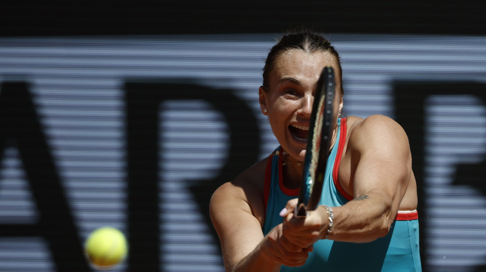 Roland Garros: Sabalenka batte Danilovic in 2 set e va a ottavi