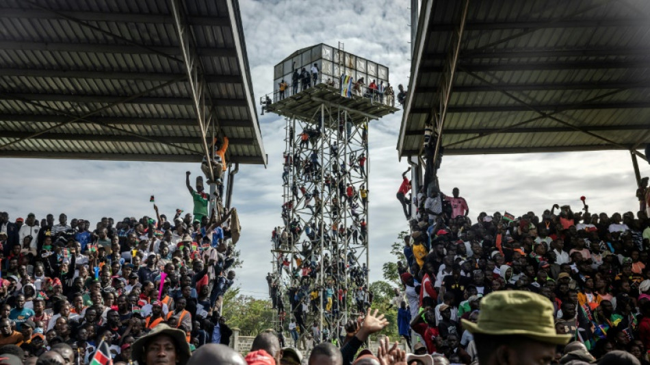 Huge crowds as body of revered Kenya politician Odinga heads home