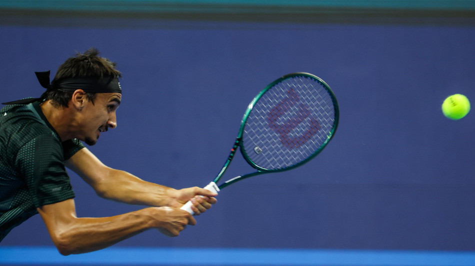 Masters Shanghai: Sonego subito eliminato, passa Hanfmann