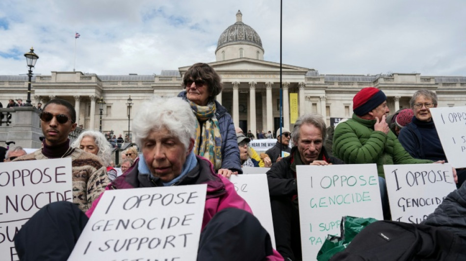 Scores arrested at pro-Palestinian rally in London
