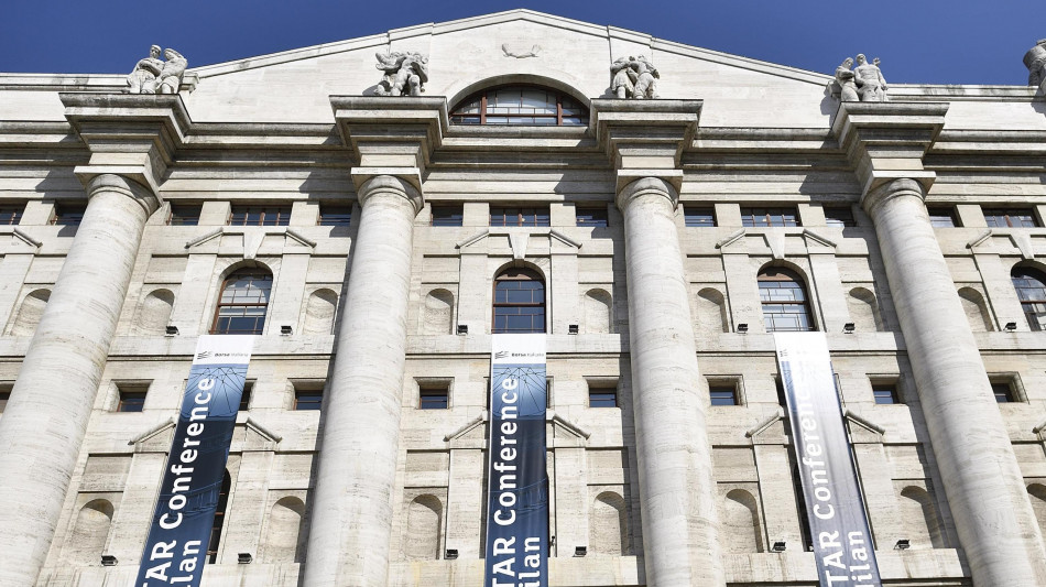 Borsa: Milano sale (+1,1%), balzo di Leonardo, debole Stellantis