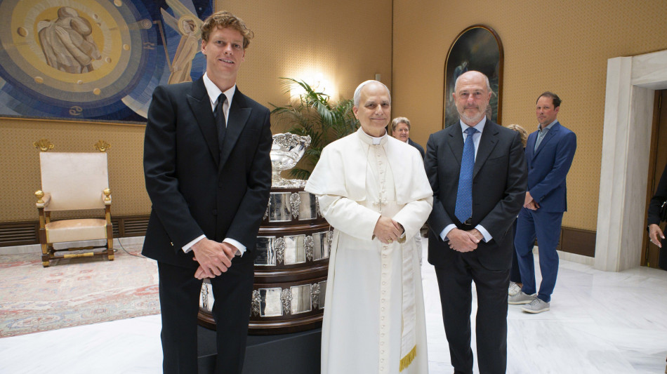 Binaghi, respirata tutta la passione del Papa per il tennis