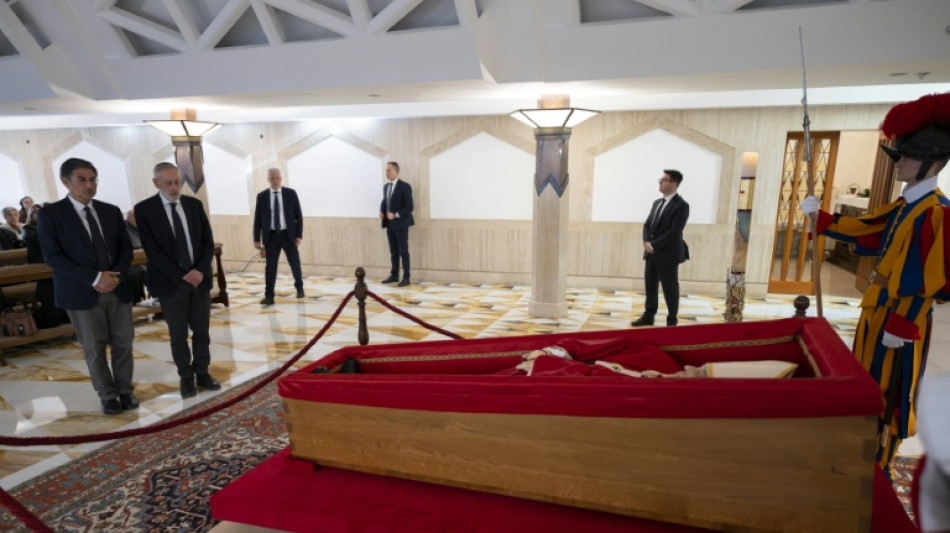 Embalming and make-up: Pope's body prepared for lying-in-state