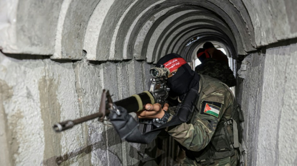 Ofensiva israelense enfrenta o 'inferno' dos t&uacute;neis de Gaza