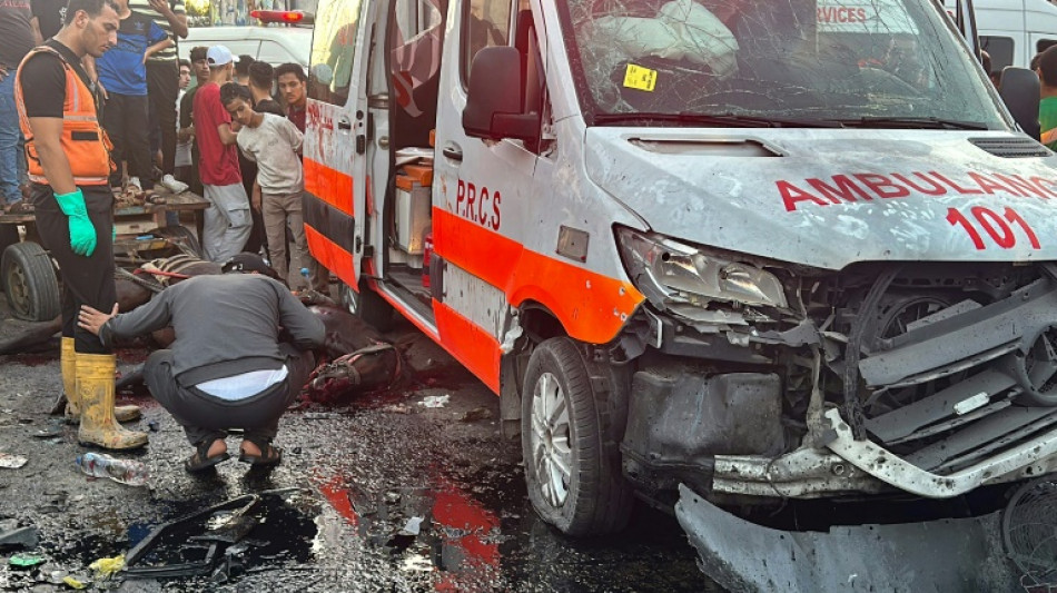 Indigna&ccedil;&atilde;o ap&oacute;s mortal ataque israelense contra ambul&acirc;ncias em Gaza