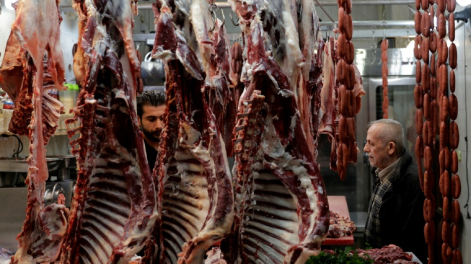 Dans un Liban en crise, la viande rouge rayée du menu