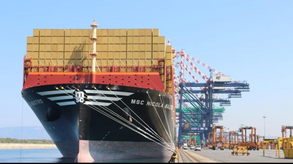 Anno record per il porto di Gioia Tauro, 4,5 milioni di teu