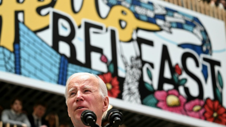 Biden viaja a Dubl&iacute;n, entre mensajes pol&iacute;ticos y nostalgia familiar