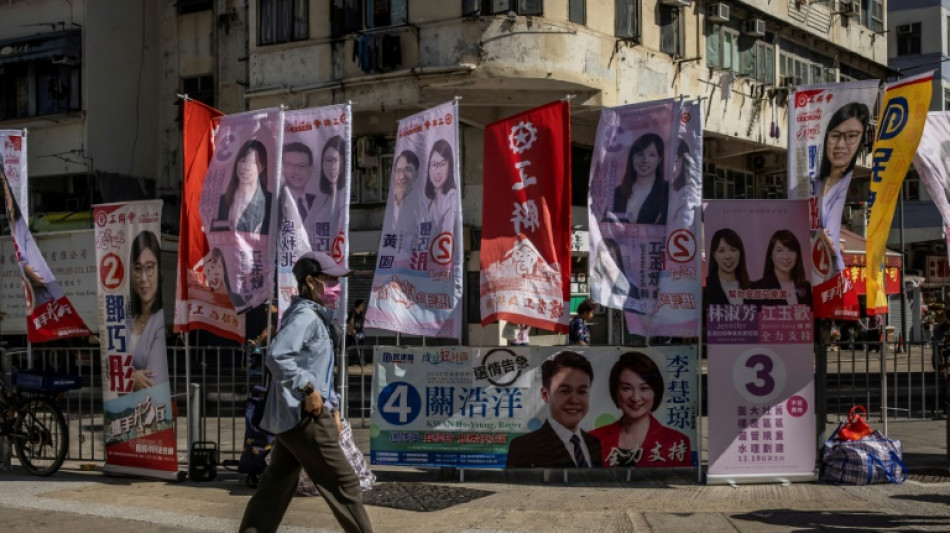 A Hong Kong, participation historiquement basse aux &eacute;lections locales r&eacute;serv&eacute;es aux "patriotes"