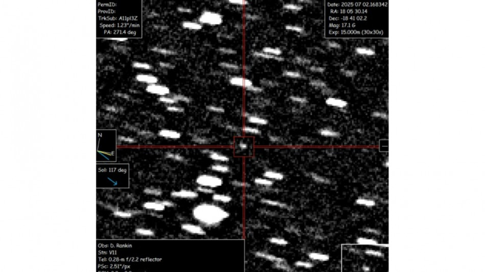 Third-ever confirmed interstellar object blazing through Solar System