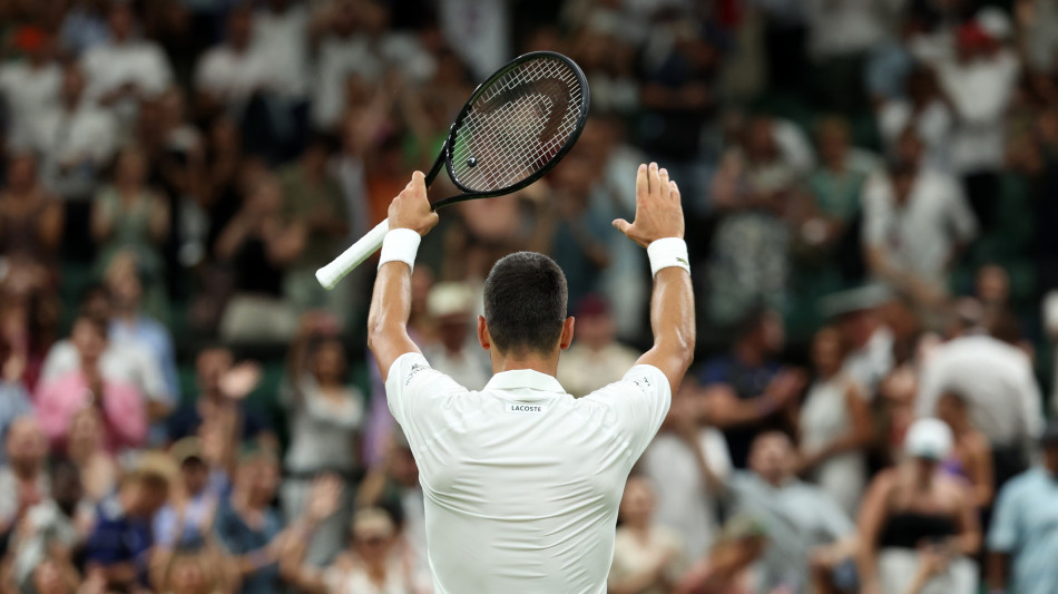 Wimbledon: Djokovic al secondo turno, battuto Muller