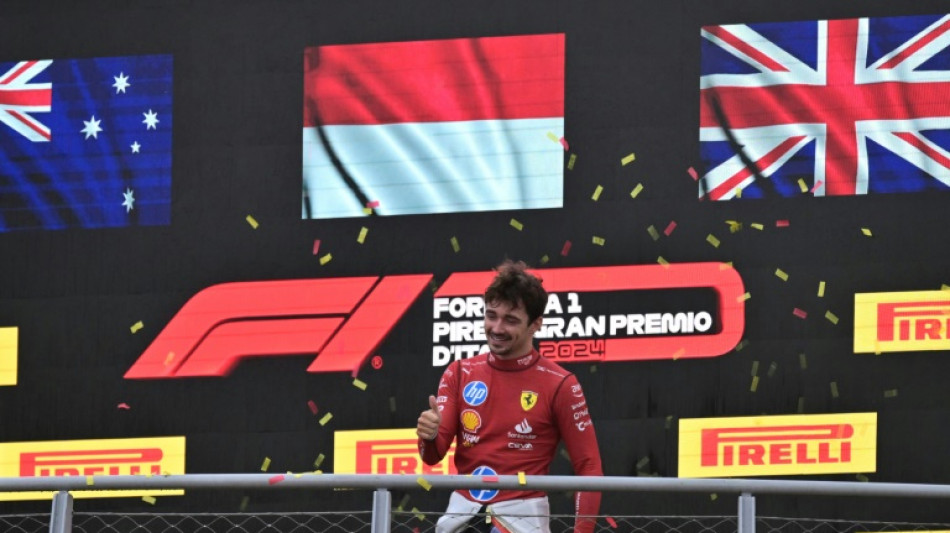 Charles Leclerc vence GP da It&aacute;lia de F1 &agrave; frente das McLaren