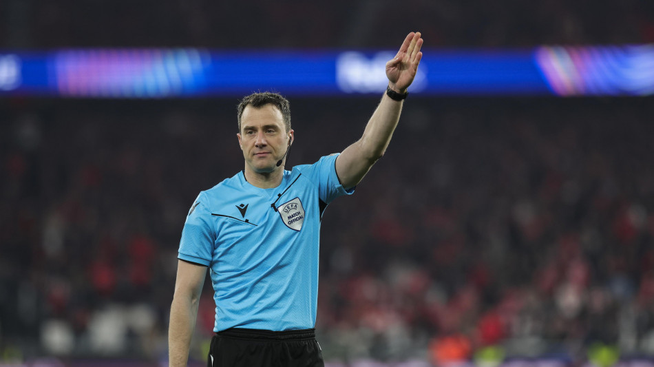 Champions: tedesco Zwayer &egrave; l'arbitro di Manchester City-Napoli