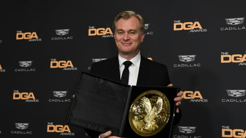 Nolan, premiado por el gremio de directores de cine estadounidense por "Oppenheimer"