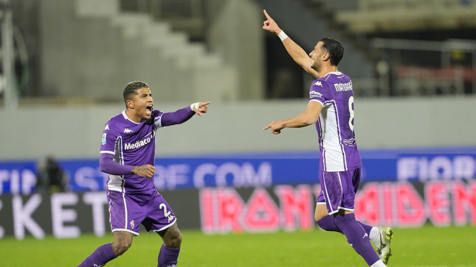 Serie A: Fiorentina-Udinese 5-1, prima vittoria dei viola