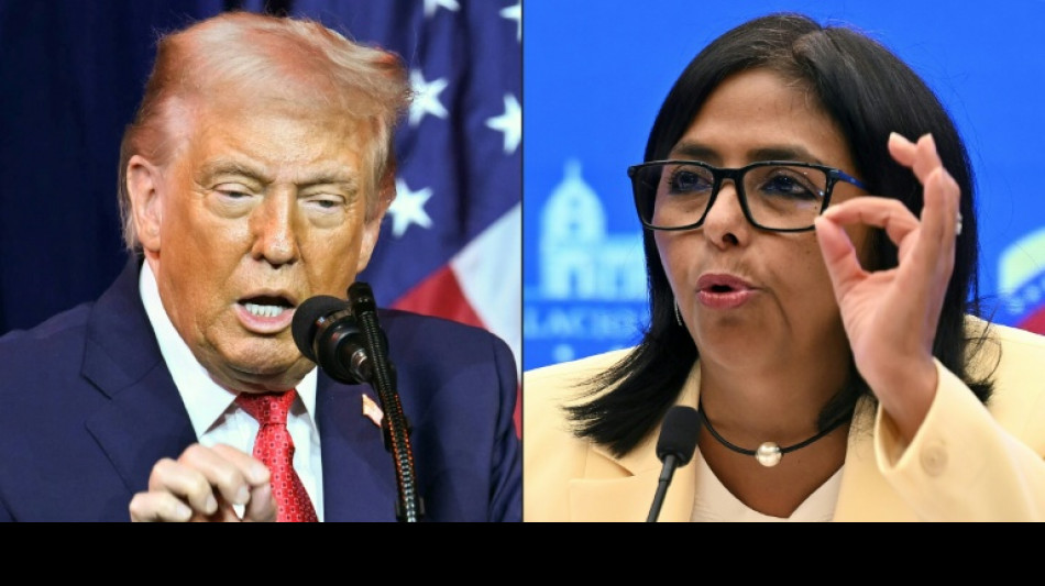 Trump invita a EEUU a la presidenta de Venezuela en fecha por definir