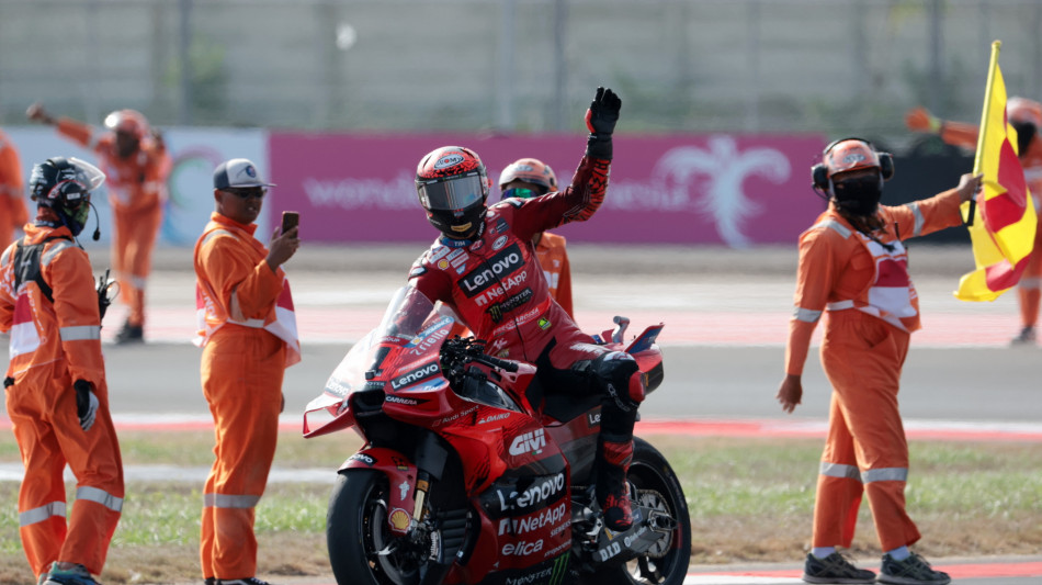 Moto: Giappone; Bagnaia "bella lotta con Jorge,lui pi&ugrave; costante"