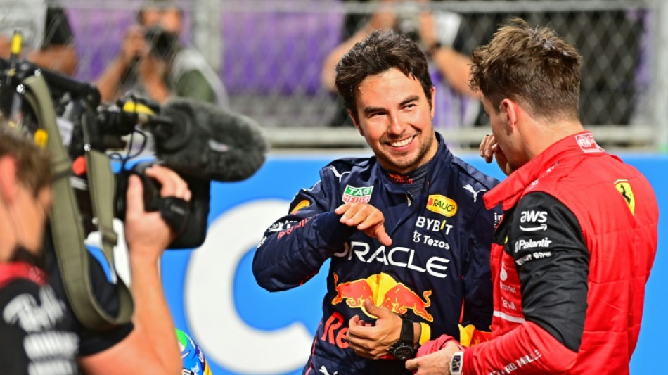 F1/Arabie saoudite: Sergio Pérez en pole pour la première fois de sa carrière