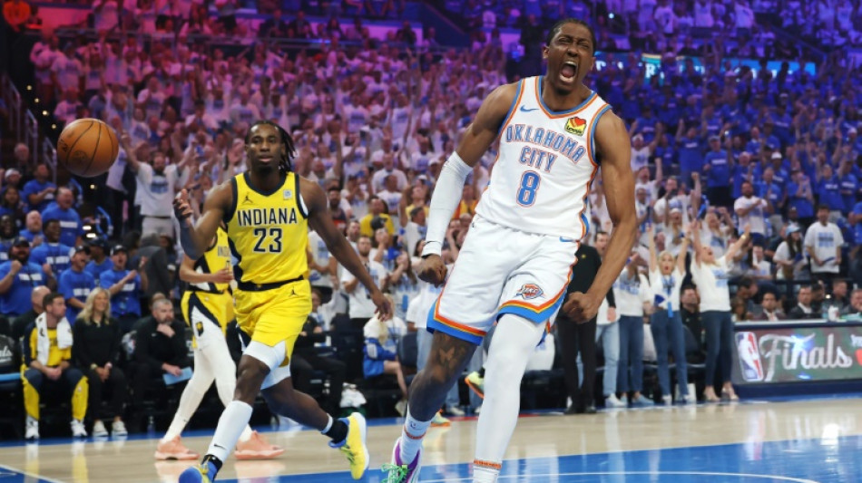 Finale NBA: le Thunder &eacute;vite un nouveau retour des Pacers et m&egrave;ne 3-2, &agrave; un succ&egrave;s du titre